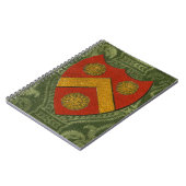 Noble Wappen V Notizblock (Linke Seite)