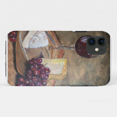 Noble Wein-und Käse-Kunst Case-Mate iPhone Hülle (Rückseite (Horizontal))