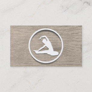 Noble Yoga-Visitenkarte Visitenkarte