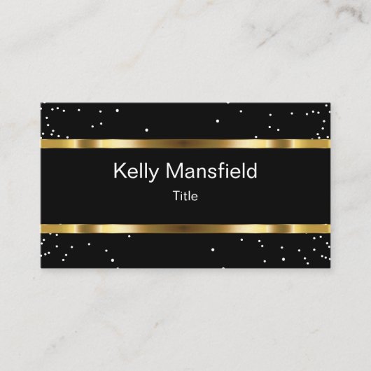 Nobler beruflicher Entwurf Visitenkarte (Vorderseite)