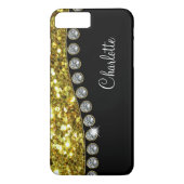 Nobler bezaubernder Bling Entwurf Case-Mate iPhone Hülle (Rückseite)