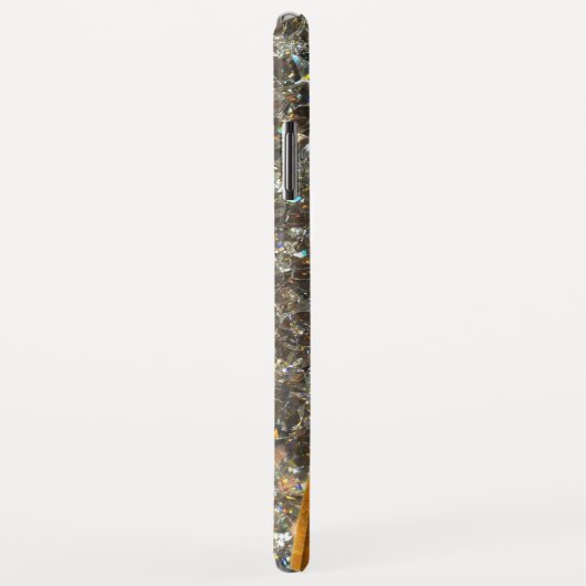 Nobler Bling Monogramm-Damen-Entwurf Case-Mate iPhone Hülle (Hinten/Rechts)