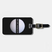 Nobler Golf-Gepäckanhänger Gepäckanhänger (Vorderseite horizontal)