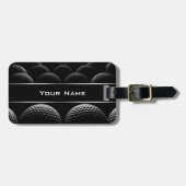 Nobler Golf-Gepäckanhänger Gepäckanhänger (Vorderseite horizontal)