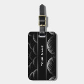 Nobler Golf-Gepäckanhänger Gepäckanhänger (Vorderseite vertikal)