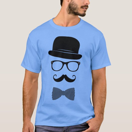 Nobler Hipster T-Shirt (Vorderseite)