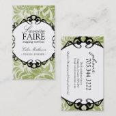 Nobler Innenraum, der Visitenkarten entwirft Visitenkarte (Vorne/Hinten)