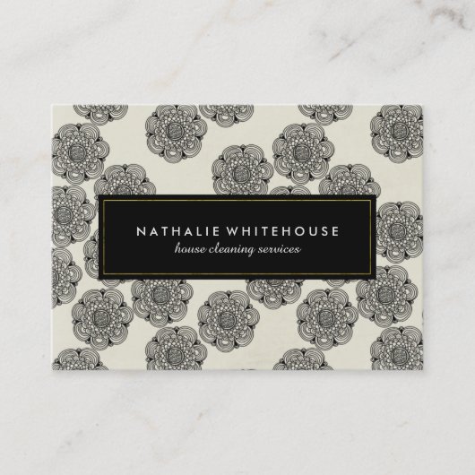 Nobler kundengerechter BlumenGeschenkgutschein Rabattkarte (Vorderseite)