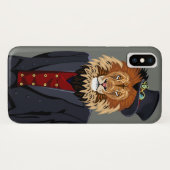 Nobler Löwe Case-Mate iPhone Hülle (Rückseite (Horizontal))