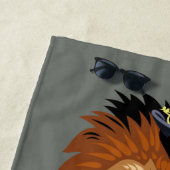 Nobler Löwe Strandtuch (Beispiel)