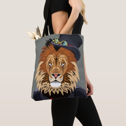 Nobler Löwe Tasche (Von Nahem)