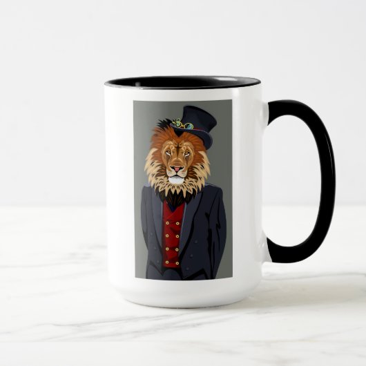 Nobler Löwe Tasse (Rechts)