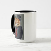 Nobler Löwe Tasse (Vorderseite Links)