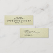 Nobler Loyalitätskartengriff-Imitatblick Treuekarte (Vorne/Hinten)