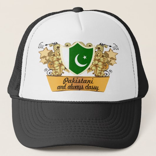 Nobler Pakistaner Truckerkappe (Vorderseite)