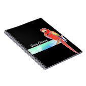 Nobler Papagei Notizblock (Rechte Seite)