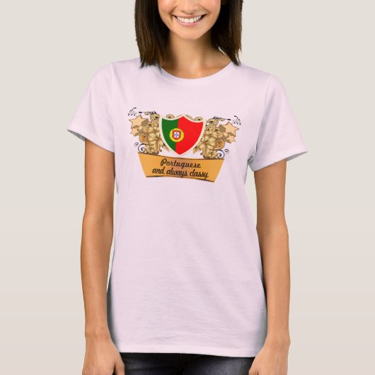Nobler Portugiese T-Shirt (Vorderseite)