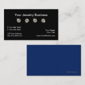 Nobler Schmuck Berufs- entworfen Visitenkarte (Vorne/Hinten)