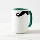 Nobler Schnurrbart Tasse (VorderseiteRechts)