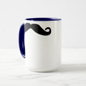 Nobler Schnurrbart Tasse (Vorderseite Links)