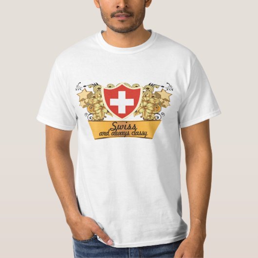 Nobler Schweizer T-Shirt (Vorderseite)