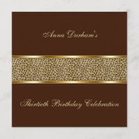 Nobler Tierdruck laden ein [Leopard - Brown]
