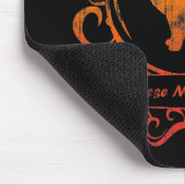 Nobler verwitterter Bernese Gebirgshund Mousepad (Ecke)