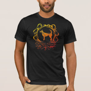 Nobler verwitterter Draht-Portugiese Podengo T-Shirt