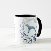 Nobler verwitterter Leopard-Hund Louisianas Tasse (VorderseiteRechts)