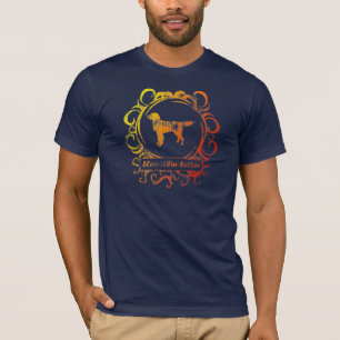 Nobler verwitterter Llewellin Setzer T-Shirt