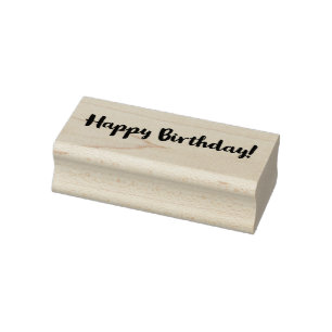 Nobles alles Gute zum Geburtstag! Gummistempel