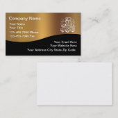 Nobles Auto-einzeln aufführengeschäfts-Karten Visitenkarte (Vorne/Hinten)