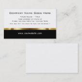 Nobles berufliches Businesscards Visitenkarte (Vorne/Hinten)