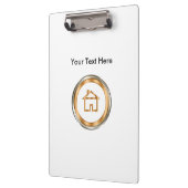 Nobles cooles wirkliches Anwesen Klemmbrett (Links)