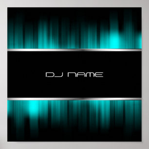 Nobles DJ-Plakat Poster