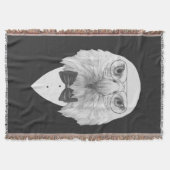 Nobles Eagle-Porträt Decke (Vorderseite)