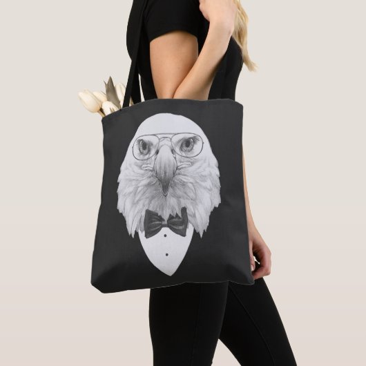 Nobles Eagle-Porträt Tasche (Von Nahem)