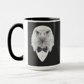 Nobles Eagle-Porträt Tasse (Links)
