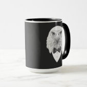 Nobles Eagle-Porträt Tasse (VorderseiteRechts)
