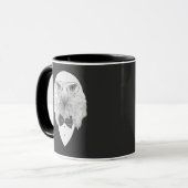 Nobles Eagle-Porträt Tasse (Vorderseite Links)