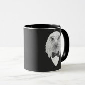 Nobles Eagle-Porträt Tasse (VorderseiteRechts)