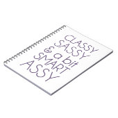 Nobles freches und eine Stückchen-Smart-Zus Notizblock (Linke Seite)