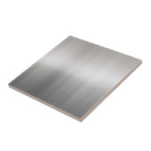 Nobles gebürstetes Aluminium Fliese (Seite)