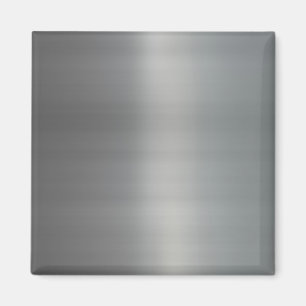 Nobles gebürstetes Metall gemasert Magnet