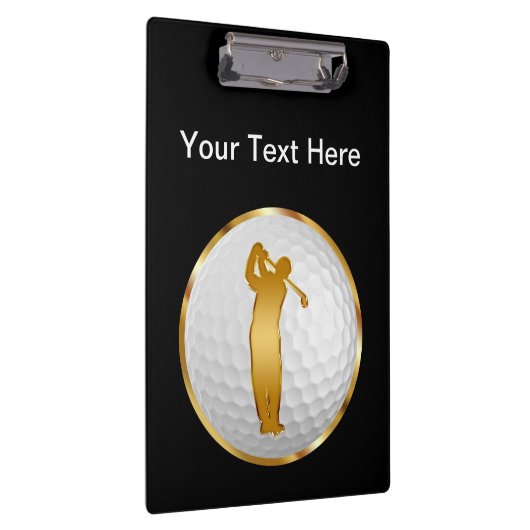 Nobles Golf-Lehrer-Klemmbrett Klemmbrett (Rechts)