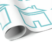 Nobles Haus-Erwärmungs-Geschenk-Verpackungs-Papier Geschenkpapier (Rolleneckpunkt)