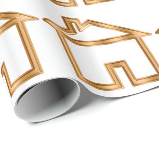 Nobles Haus-Erwärmungs-Geschenk-Verpackungs-Papier Geschenkpapier (Rolleneckpunkt)