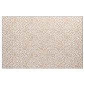 Nobles hellbraunes Giraffen-Druck-Monogramm und Stoff (Yard (91,4 cm))