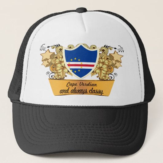 Nobles Kap Verdian Truckerkappe (Vorderseite)
