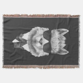 Nobles Lama Decke (Vorderseite)